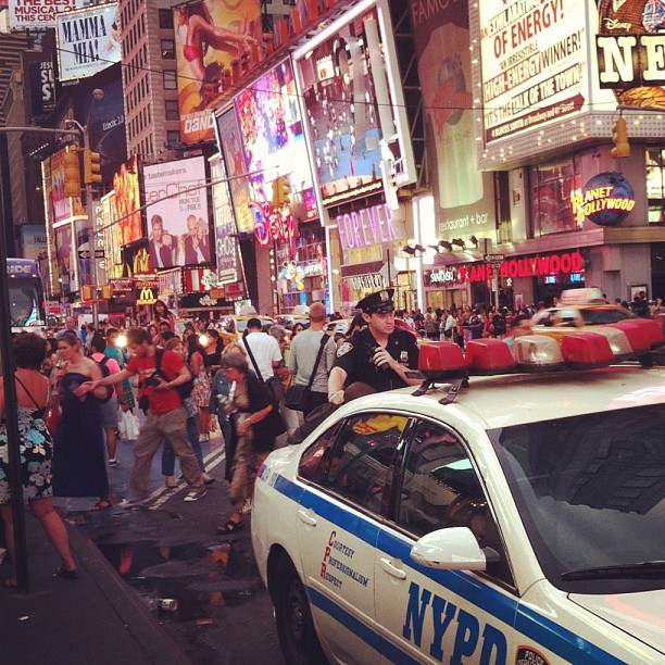 Arrest in progress. Times square #newyork #nyc