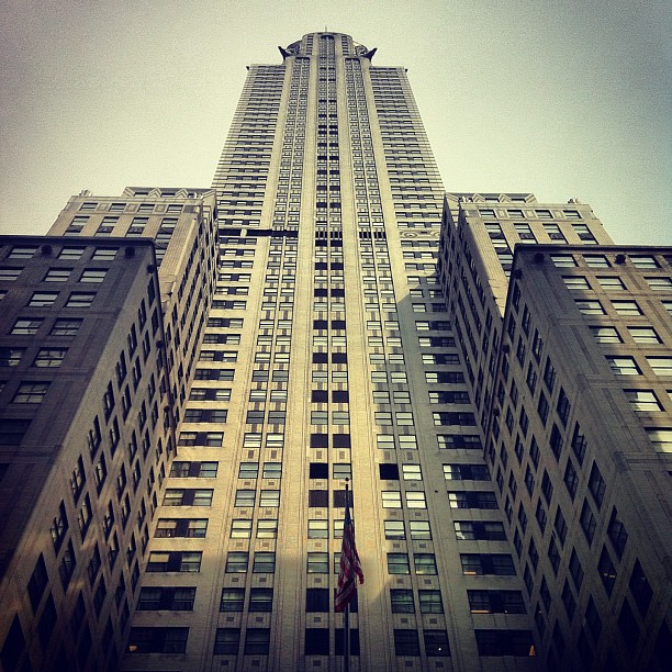 Chrysler building. #nyc #newyork