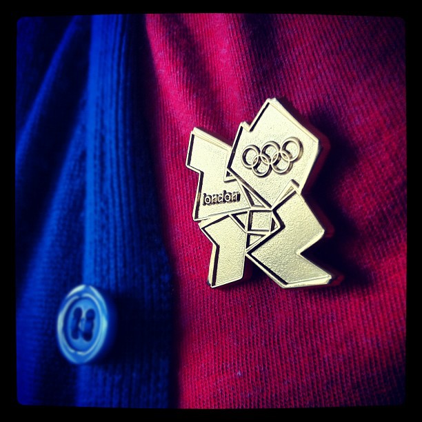 A proud owner of overpriced #london  #olympics merchandise.