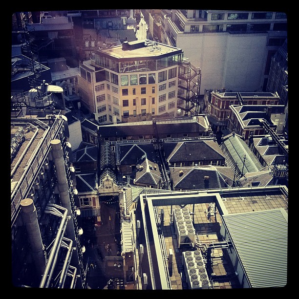 #london #city #rooftops. Crowded #architecture