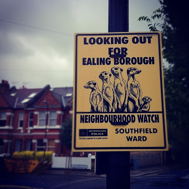 And this is why I feel so safe in my #neighbourhood . #england #uk #sign