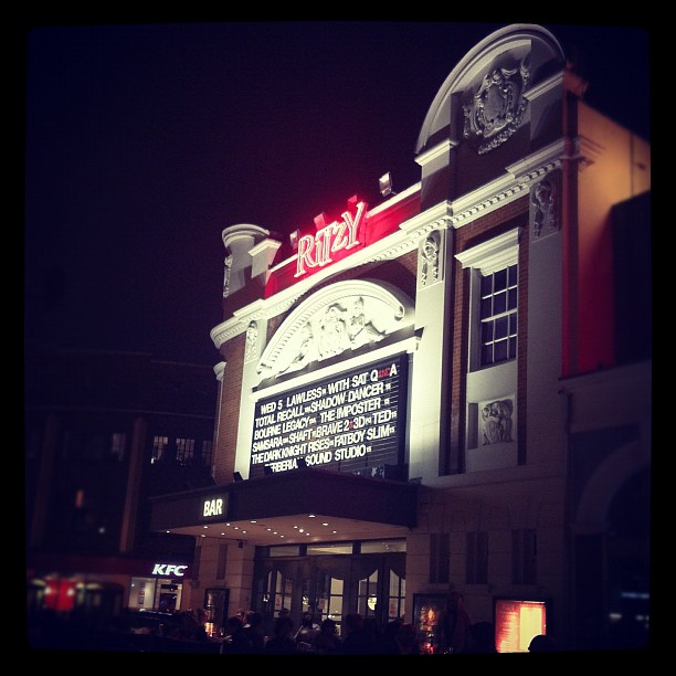 #london #cinema #architecture #night