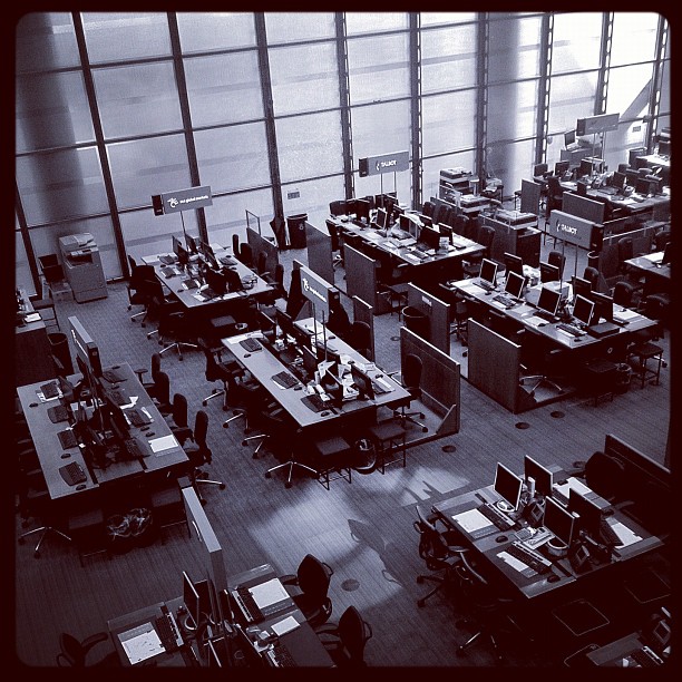 They will be back on #Monday. #city #office #empty #bw