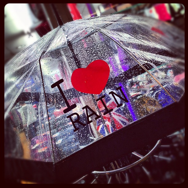 #london #love #rain. Take 2.