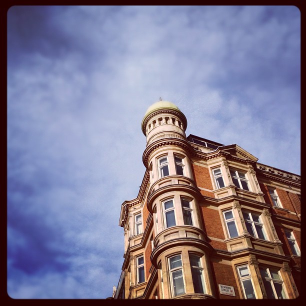 Good #morning #london. #sky #architecture #castle #fairytale #oxfordstreet