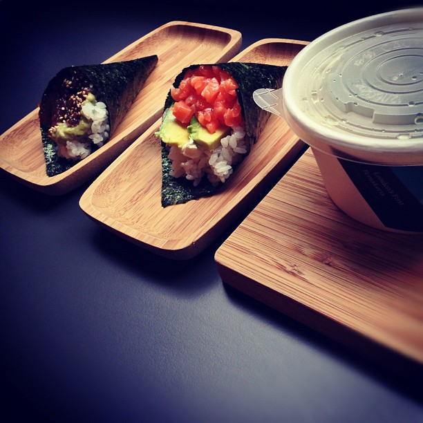 #sushi #lunch #soho #asian #japanese #food #foodporn