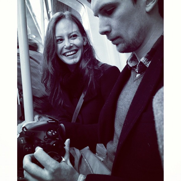 @sendto is doing #spy #photography on the #tube