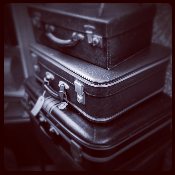 #old suitcases#london #vintage #retro #shop #bw #instagood #webstagram #iphoneonly