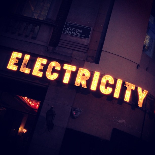 We  ELECTRICITY. #london #eastlondon #street