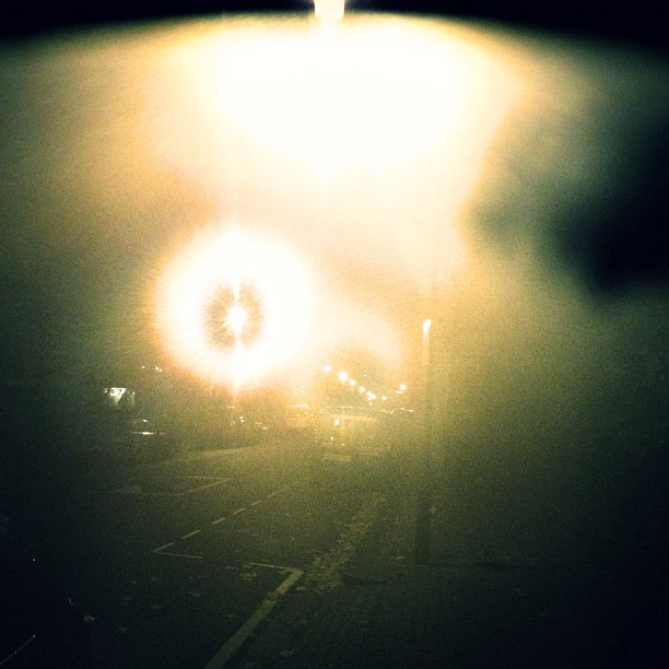 burnt #film.#lynch #night #street #abstract