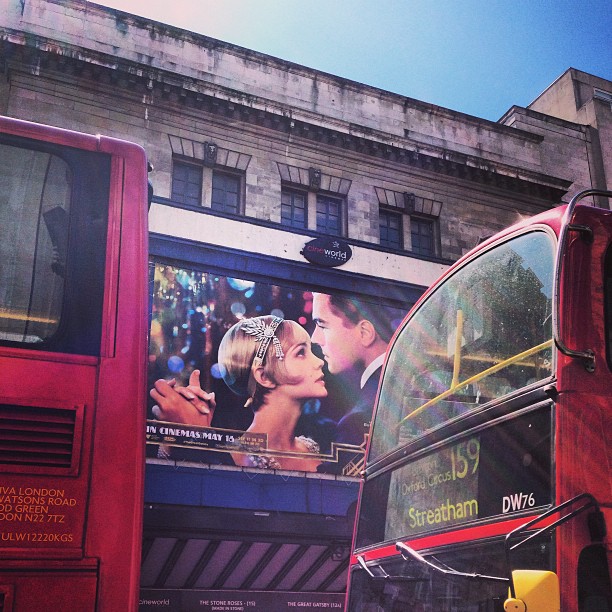 #london #londonpop #london_only #ig_uk #ig_london #street #streetphoto #streetphotography #greatgatsby #poster #cinema