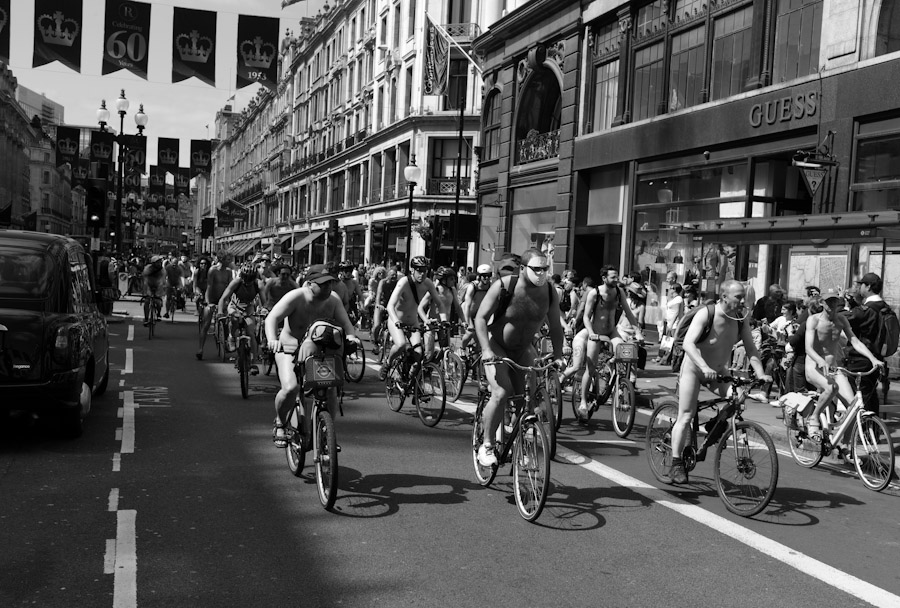 London Naked Bike Ride