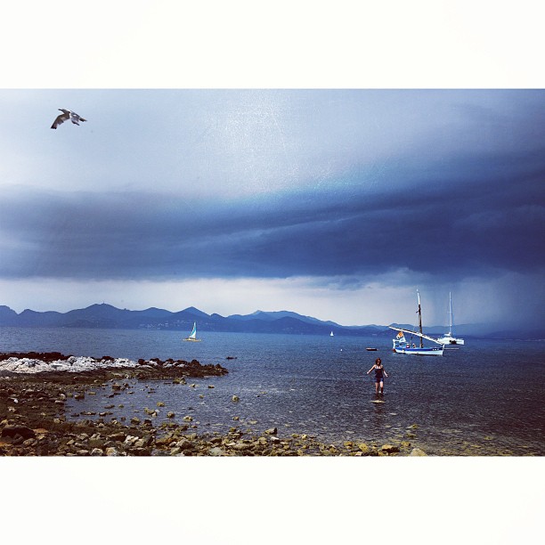 The #storm over #Cannes#skyporn #france #sea #landscape #beautiful #nature