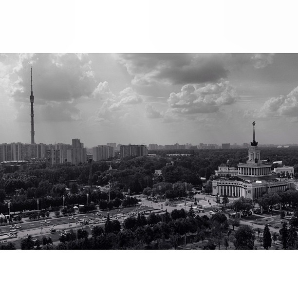 #moscow #vdnh #bw #bnw #bnw_city #blackandwhite #panorama #москва #мск #вднх