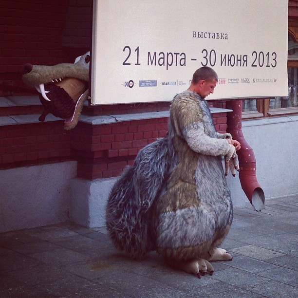 First Santa Claus, now this... #street #streetphoto #streetphotography #msk #moscow #мск #москва