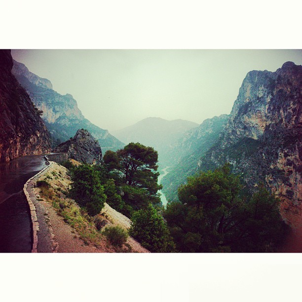 Up the serpentine #road. #france #mountains #nature #landscape
