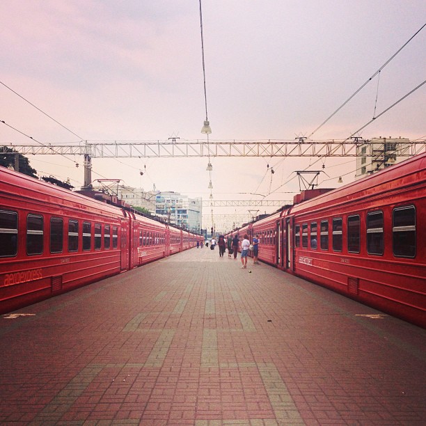 #moscow #train #station #москва #мск