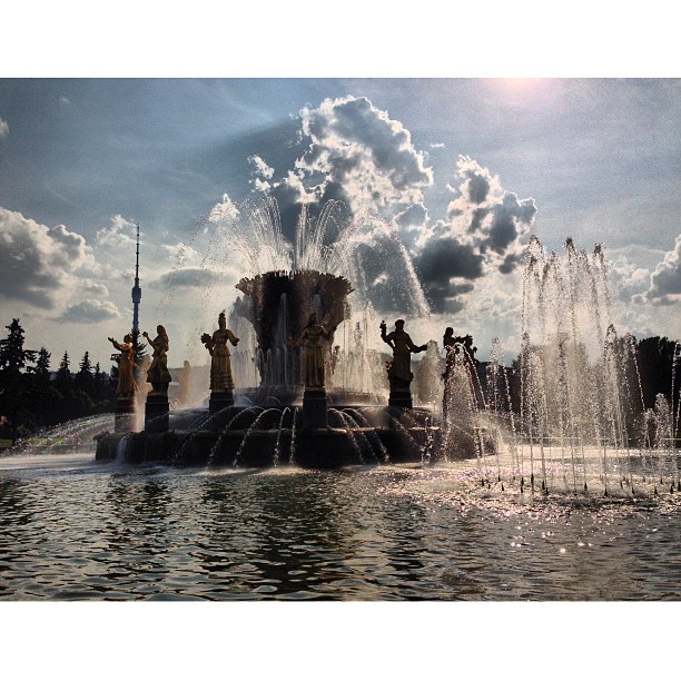 #vdnh #fountain. #moscow #мск #москва #вднх #summer