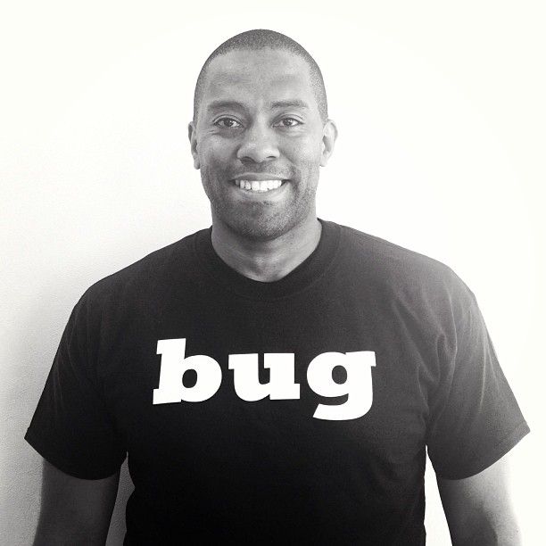 That sums up my uninspiring Sunday. Bug fixing all day. And here, meet Tony, the head of QA team. Smiling.. #bug#agency#portrait#bw #bnw #blackandwhite