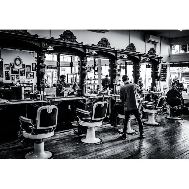 #sanfrancisco barbers. #sf #bnw #bnwlife #bnw_city #bw #blackandwhite