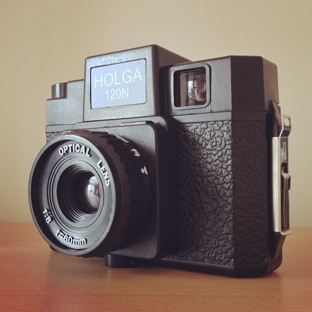 Meet my new plastic-fantastic friend that came back with me from my trip to US. The first film's already been developed and I say: Not bad at all :) I just hope it will have a chance to meet one day the original Diana. #holga #lomo #cameraporn