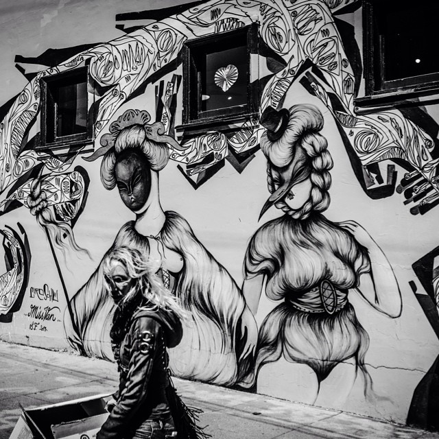 #sf #sanfrancisco #murals#bnw #bnw_sf #bnw_city #bw #blackandwhite #bnw_city_streetlife #urban #urbanromantix #streetart