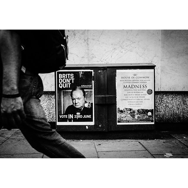Good luck today, Britain#brexit#bw #bnw_city #bnw #bnw_london #blackandwhite #leica #leicam #leicam9 #leicacamera  #rangefinder #londonstreet #streetphoto #streetphotography #streetphotography_bw #bw_society #streetphotographers #lfimagazine #londonmoment #madeinwetzlar  #everybodystreet #docbritpicturesbritain #londonmoment